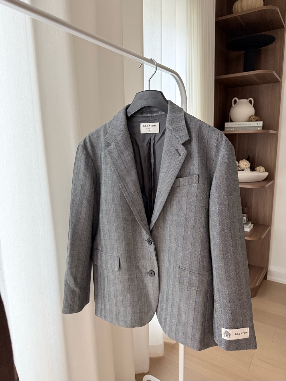 Aritzia Babaton Atelier oversized tailored Blazer